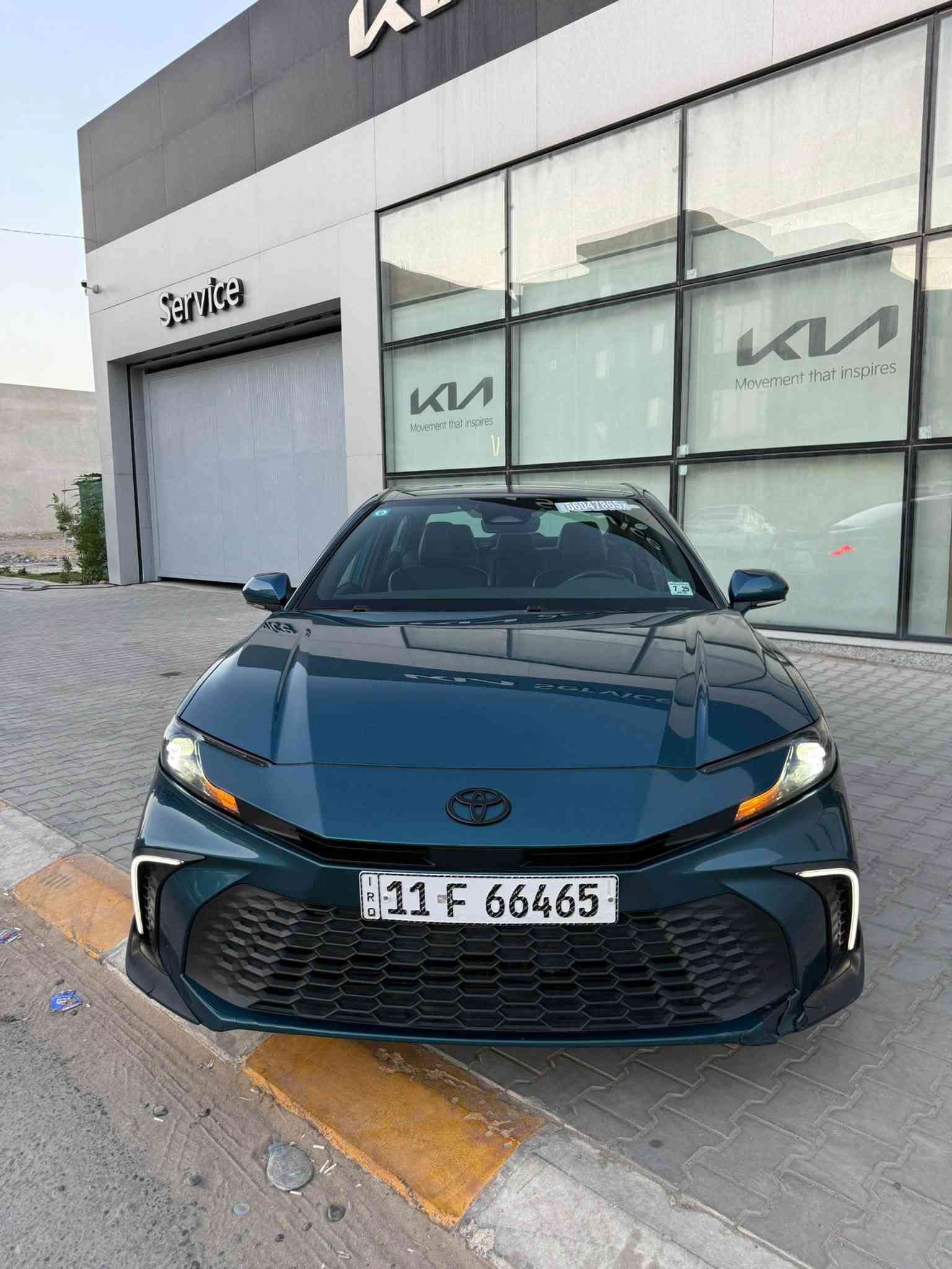 كامري 2025 هايبرد Se
فول بدون فتحه جلد بصمه 
حادث خلفي بدون ايرباك 
جاهزه بدون نقص رقم بغداد
مكان سياره تكريت سعر. $198
***********

