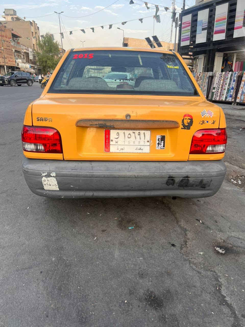يا الله سايبا للبيع موديل ١٥ كير مكينه صدر خير من الله كشر مكفول من ضربه وصبغ حتى دعاميات ع ابلاد سياره فقط معمر بيها خياسات ذيول نضيفه الحمد الله سنويه ل ٢٩ شرط عقد مروري السعر ٢٩ وببها مجال مكان سياره بغداد الاعظميه هاتف ***********

نص مكتوب في الصور:
- ***********