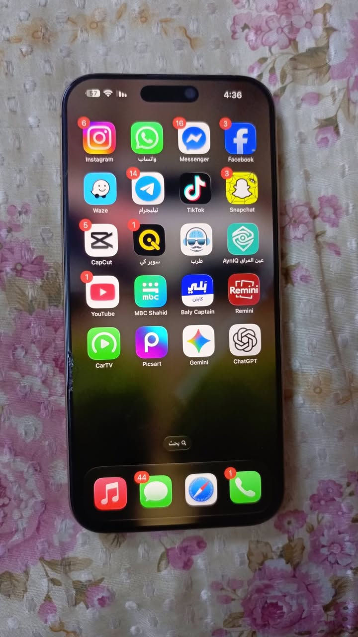 آيفون ١٦ برو ماكس • بطارية ٩٩ • بالضمان