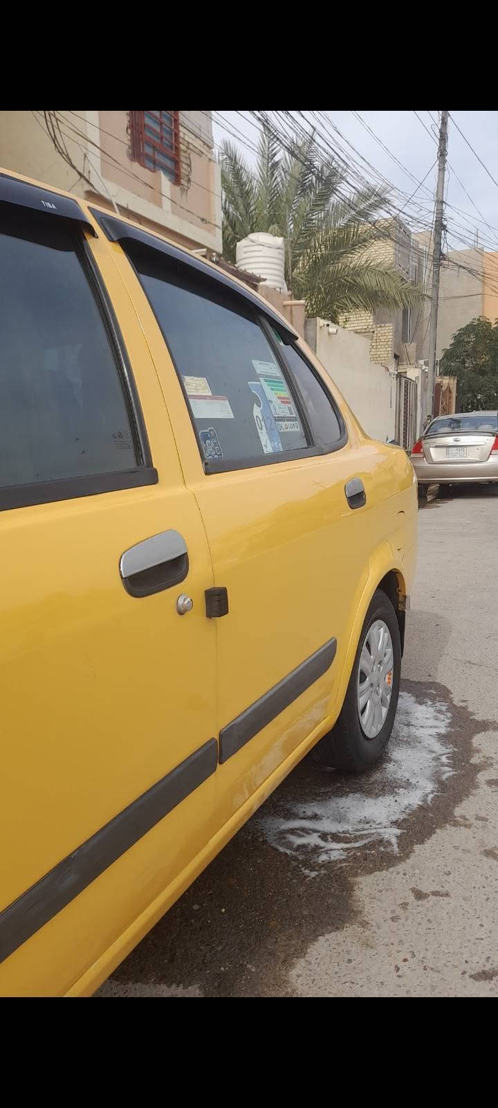 سلام عليكم البيع سياره طيبه مديل 2016 سياره جديد مال جناي كير مكينه خير من الله رقم بغداد بسمي مصفره هييه وغرامات تحويل ثاني يوم سعر 43وبيه مجال رقم ***********

نص مكتوب في الصور:
- %٩٢