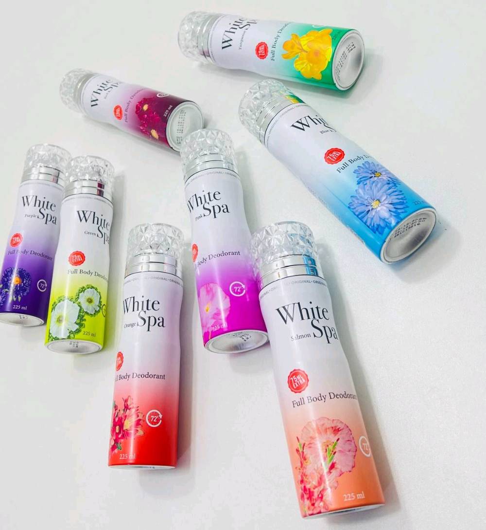 ✨ سبراي White Spa ✨
رائحة ناعمة وثابتة طول اليوم 🌸
ينعش الجسم ويعطي إحساس نظافة 💫
مناسب للاستخدام اليومي
📦 225ml + 15ml هدية


> ﹏﹏﹏﹏﹏﹏ 𓍢ִ໋ 🫧 ✧ 🦢 𓍢ִ໋ 🪞 ﹏﹏﹏﹏﹏﹏
> 𓍢ִ໋🌷‌֒ ✧˚ ༘ ⋆｡˚ ☁️
💰 السعر: 10