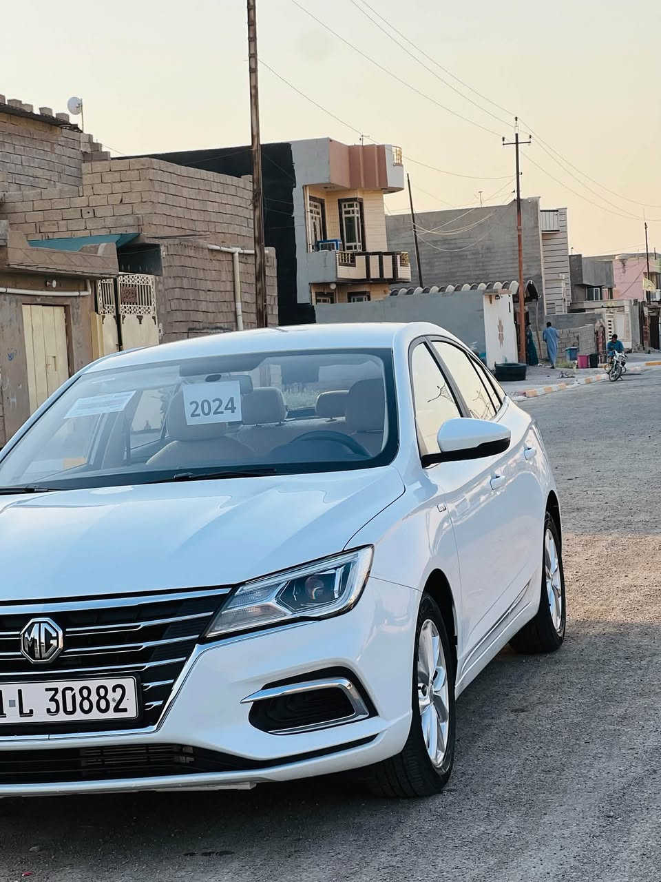 سلام عليكم MG5موديل 2024بدون صبغ بدون بارد بدون تبديل بدون شخط سنويه جديد رقم دولي موصفات بصمه  حساسات شاشه كبير ويل اكروم  كاعيات عله وضع الشركه اربع تايرات جديد السياره جاهزه بدون مصرف ول فحص موجود امامكم  شرط التحويل مكاني طوز خرماتو 
***********رقم موبايل 
سعر 110
