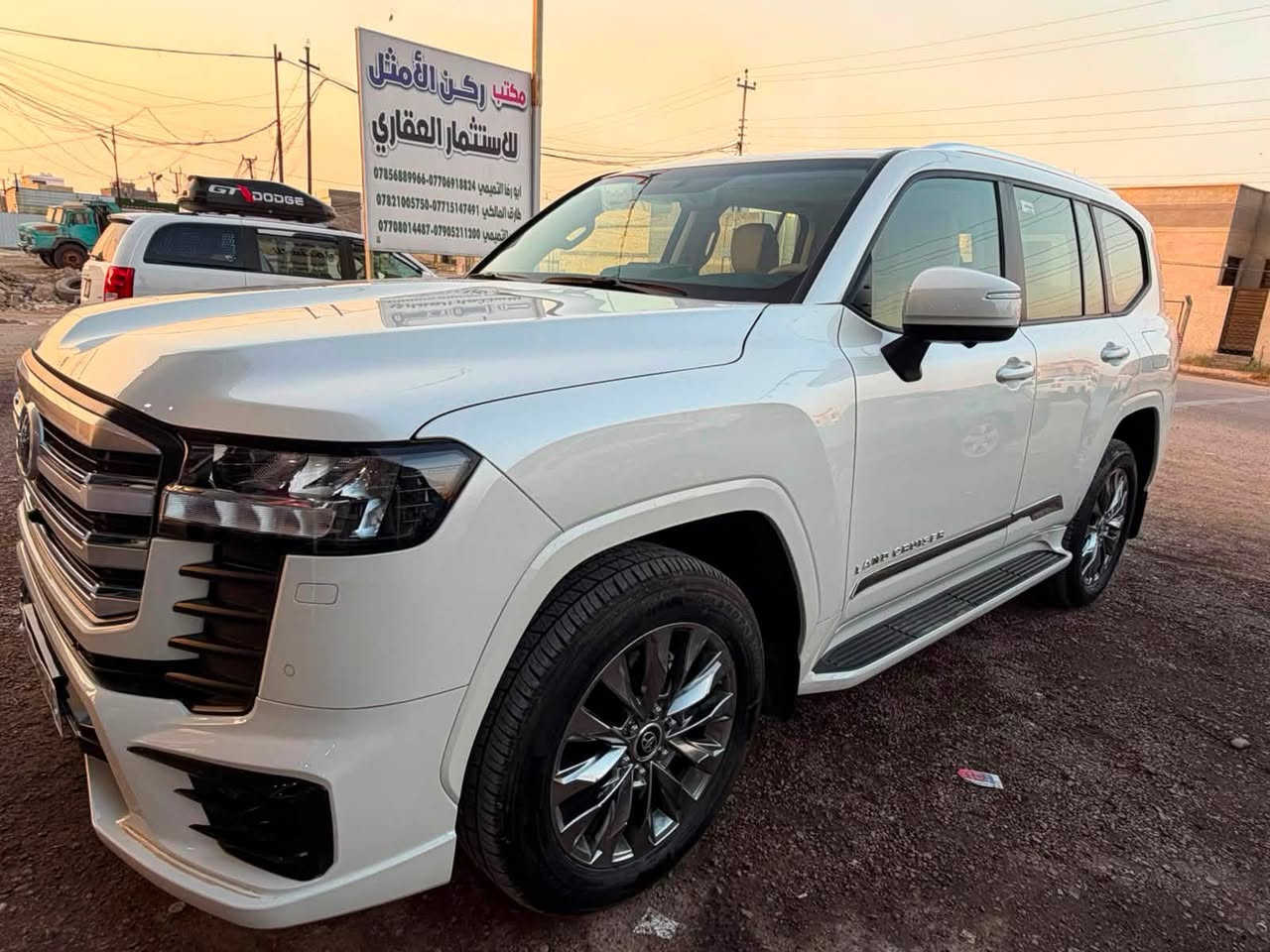 لاندكروز 2025
شركة ساز GXR
اصل تنفس طبيعي ماشية 6000
 موقع بغداد
 مغلفه PPF اصلي السياره بعدها بضمان الشركة 
تبديل الدهن فقط مره وحده مبدل 
كفاله عامة
السعر 7500$
☎️***********
