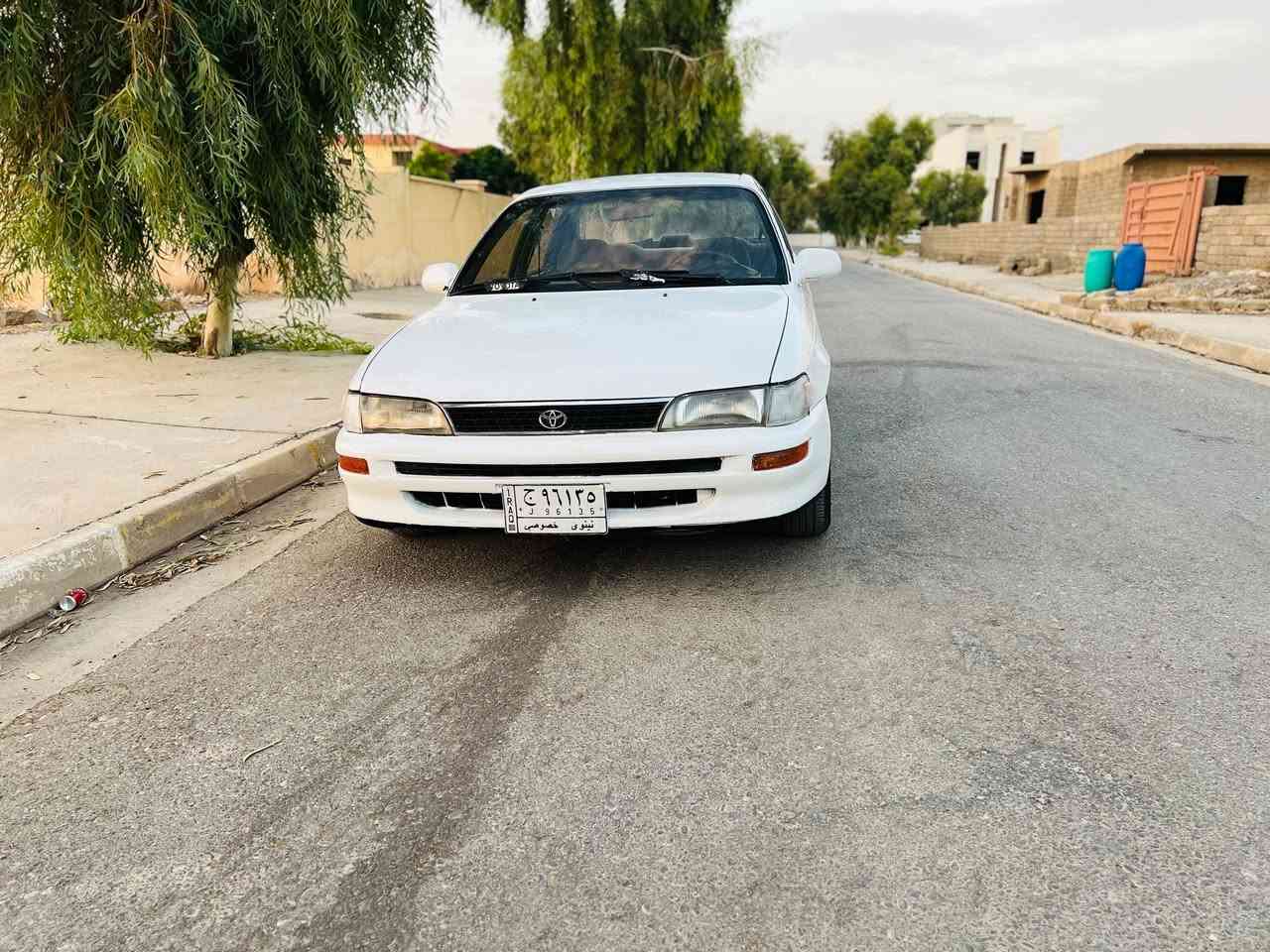 السلام وعليكم شباب
كورلا موديل ١٩٩٤

كير اتوماتيك

سنويه عظم لا 2028

شرط تحويل

اربع تايرات جديد

تبريد شغال ناقص غاز شرط

طخم نضيف

بدون صبخ بيها دوسا

سياره حلوه

السياره في بعشيقه

***********
***********
