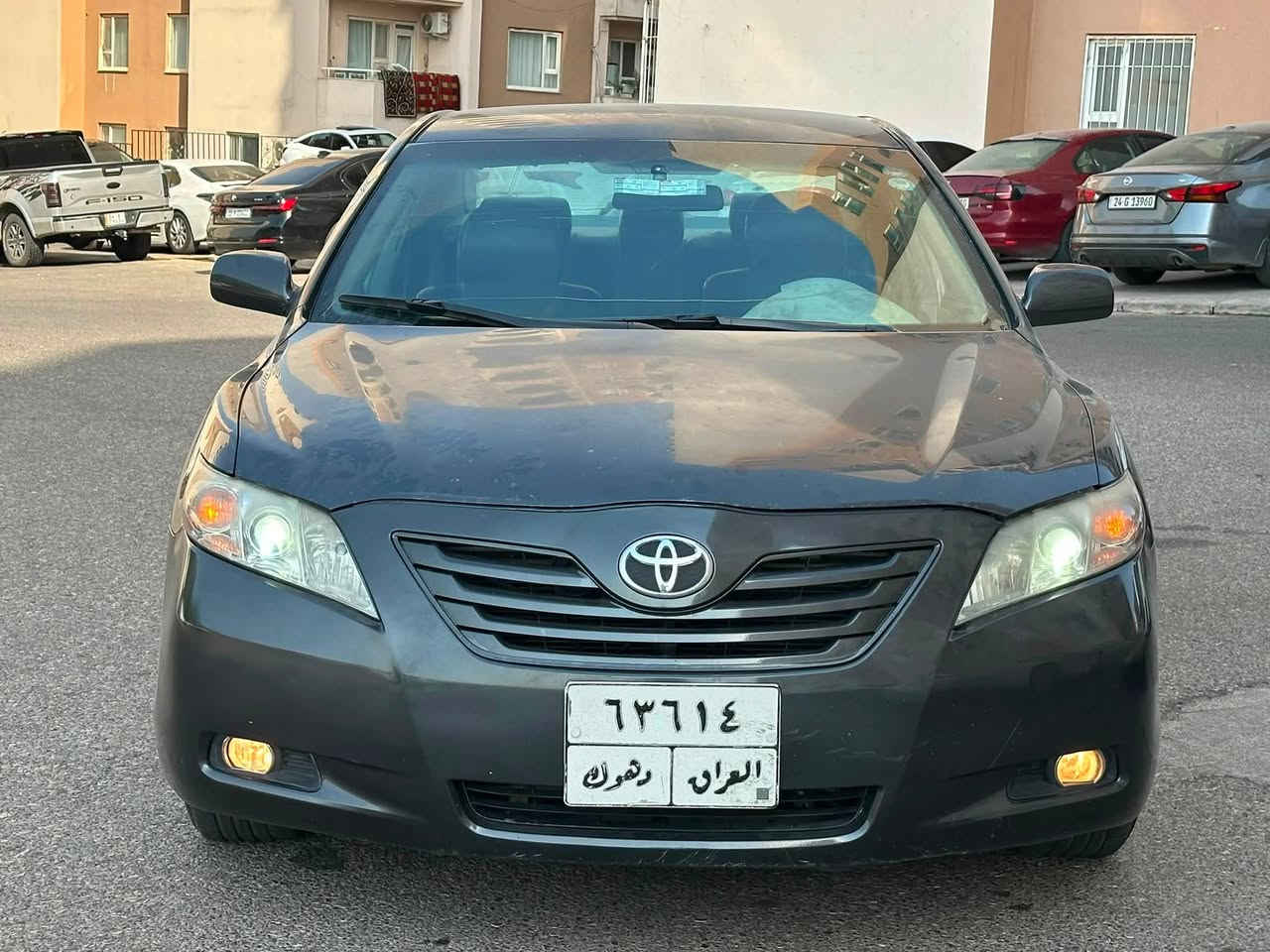 كامري موديل 2009 محرك 4 سلندر … السياره بدون صبغ بدون ضرر فقط بيها باب تبديل شركة
كير ومحرك وتبريد بدون نقص … سعر مناسب  79 ورقه ومجال بسيط وعليها 4 اوراق غرامه ينزل من السعر مكاني دهوك
***********
***********
