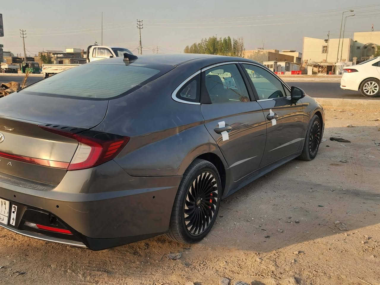 السعر ««120»» وبيها مجال 

للاتصال (***********)

سوناتا موديل ((2023 وارد أمريكي)) رقم كربلاء ألماني. 

مكينه كير حداديه ((كفالة)) 

تحويل مباشر ((بأسمي)) 

ملاحضه (بيها ضربه جنطه) 

مكان السياره #نجف 

ملاحضه مكلف بالنشر
