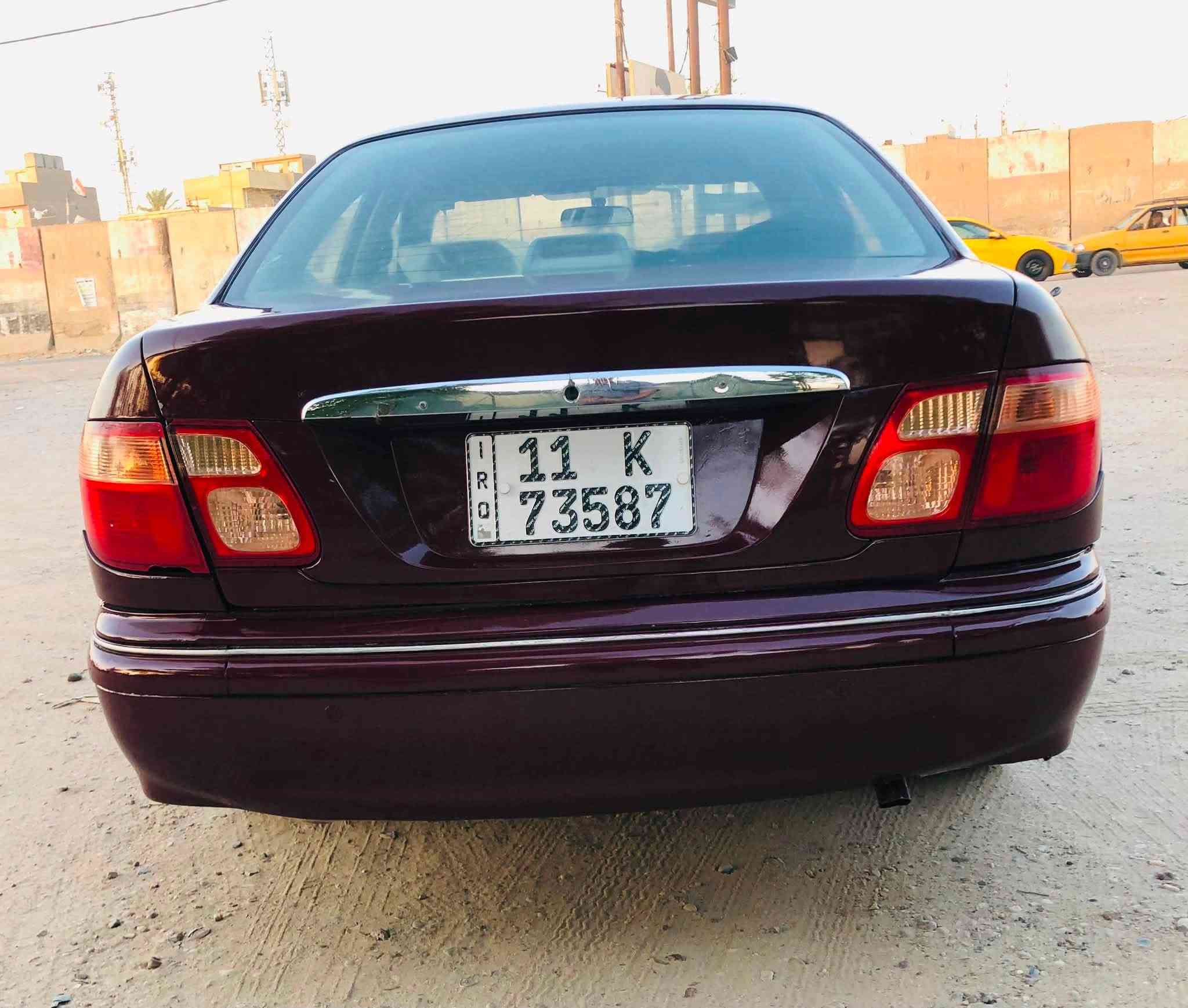 سلام عليكم
للبيع نيسان سني موديل 2000 اصل ياباني السياره رقم بغداد بأسمي هزه جديده سنويه لل2029 
كير اوتوماتيك مكينه مكفوله تبريد شغال مكفوله من الضربه فقط بنيد مبدل بدون دواخل مصبوغه عام جماليه رايدها ب58 وبيها مجال مكاني بغداد/الدوره ***********
