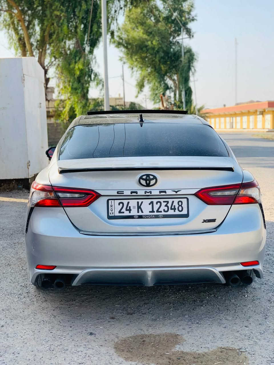 تويوتا كامري XSE  سلفر بانزين
بجم خلفي امامي كبس 

ضرر 4 قطع بدون دواخل رقم الشاصي مرفق ب المنشور

فول مواصفات بانوراما

داخل احمرر

لايت led

بك لايت led 

موديل 2021

 رقم دهوك شرط التحويل 

ماشيه 68 الف ميل قابل للزياده 

 

السيارة نظيفة وجديدة 

مكان السيارة صلاح الدين ناحية الزوية

السعر 165 وبيها مجال بيع فقط بدون مراوس

اتصل ***********
