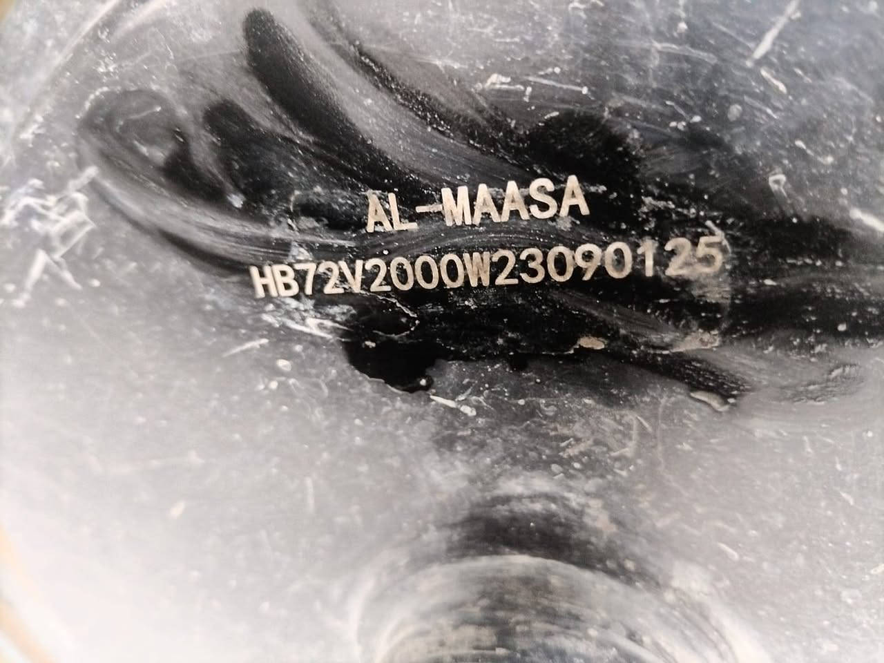 المكان : النساف سن الذبان قرب جامع ابراهيم الخليل
نوع: الماسه 💎

موديل: 23

بطاريات عل فحص 🔋

عقل:  ما بي اي عطل وال ملف ايضا 

ملف: 2000

السعر : 250.000 وبي مجال حك الجيه 

ولي يدور 150.000 يبلع حضر فلا يفشل نفسه

التواصل: 📞 ***********

واتساب فقط
