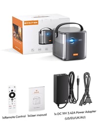بروجكتور BYINTEK UFO U80 • بطارية ١٥٠٠٠ مللي • أندرويد ١١