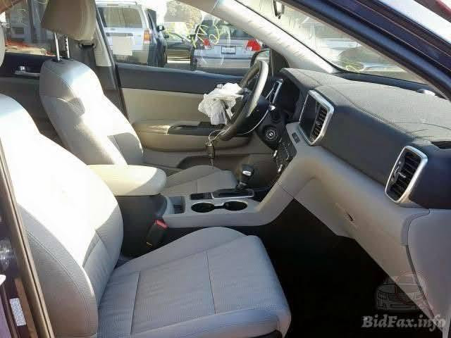 كيا سبورتج 2020 – LX
🔹 المواصفات: LX العادية (شاشة كبيرة وتحكم ستيرن وتبريد قطعتين ) 
🔹 المشى: 100 ألف ميل
🔹 الحادث: فقط البنيّد بارد
🔹 بيها بعض الأماكن بارد
السيارة بدون صبغ 
رقم بغداد 

 السيارة ما بيها أي نقص من ناحية الكهربائيات
الصدر سليم وما بيه أي نقص
الكير والمحرك بحالة ممتازة
 جميعهن مكفولات

 السعر: 130 ورقة فقط
 ماكو هيج سعر بهيج 
شراي يتصل ع رقم 
***********

نص مكتوب في الصور:
- 7:54 Photos Kia Sportage Lx 2020 Blue 2.4L 4 vin: KNDPM3ACXL7646543 Kia Sportage Lx 2020 Blue 2.4L 4 vin: KNDPM3ACXL7646543 Final bid: $8500 Auction: Copart SOLD Lot number: 56411939 Date of sale: 23.01.2020 Year: 2020 VIN: KNDPM3ACXL7646543 Condition: Run And Drive Engine: 2.4L en.bidfax.info Mileage: 638 miles (actual)
- BidFax.info