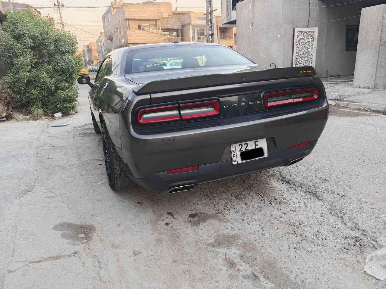 تحيه طيبه
2020 Dodge Challenger, Sxt
للبيع ماشيه حاليه 62 
الضرر موضح بالصور 
ومصلحه تصليح درجه اولى بحيث تجي تشوف بعينك ماكو اي اثر للضرر 
المواصفات ستاندر 
رقمه شمالي سليمانيه 
السعر 15.000
يعني 150ورقه 
للاتصال ***********
