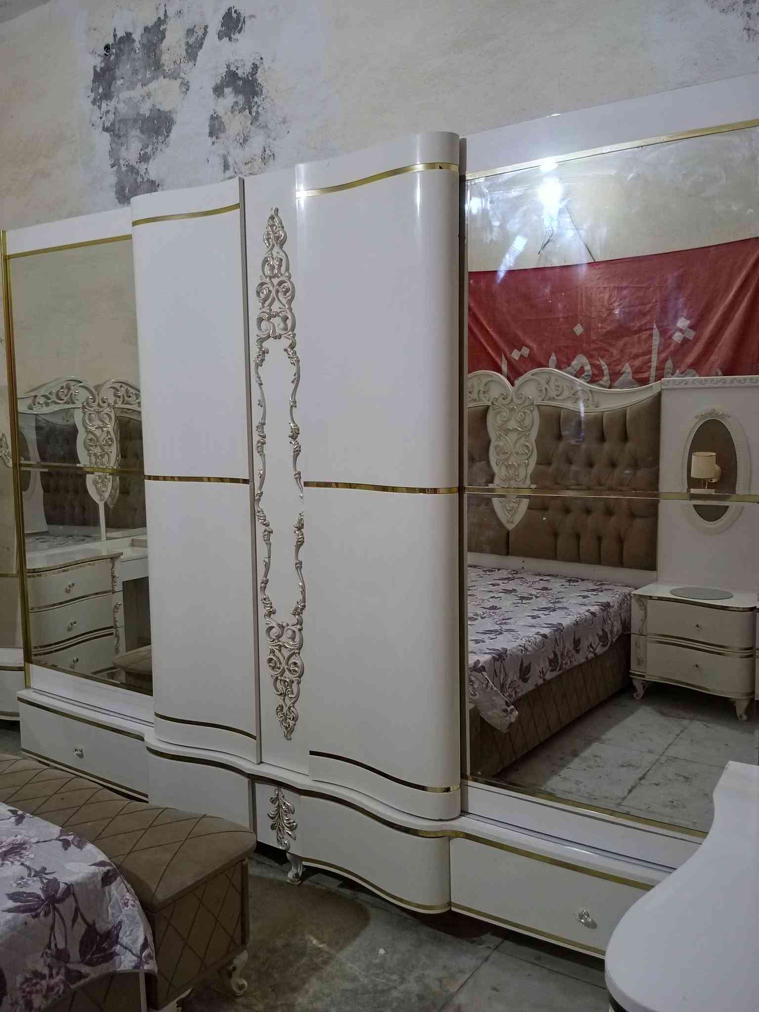 آلُـۜسـۨۚ(✋)ــِۖلُأمٌ ؏ـليۜـ(💜)ـكـۜم غرفة نوم ماركه ايكيا التركية  متكونه من 9قطع نضافة ميه بل ميه اي استفسار خاص او انتصال عل رقم  *********** بي وتساب

