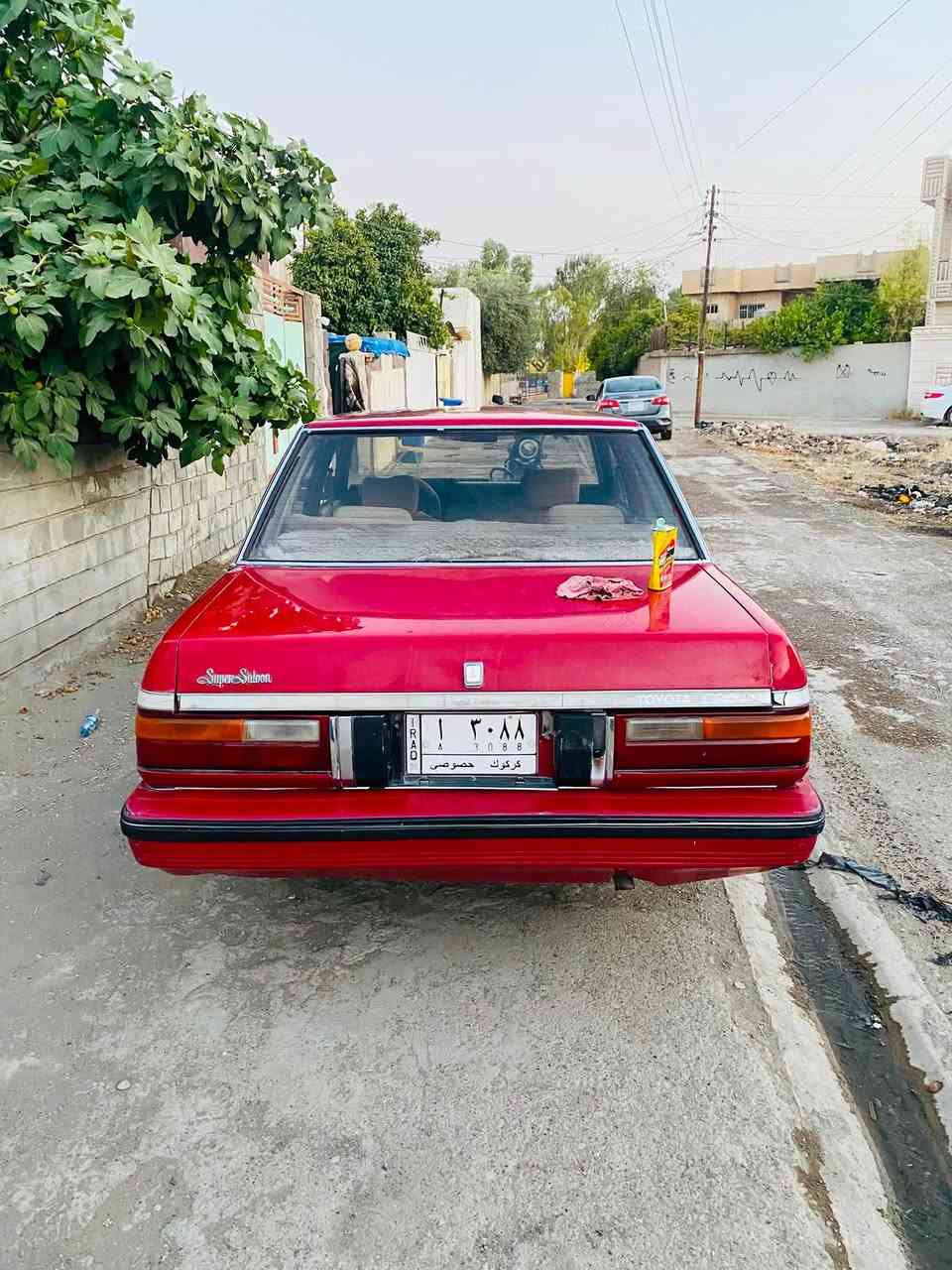 سوبر 1985 للبيع رقم كركوك مشروع وطني كابون بانزين بيه  بيه بس بلجاملغ الخلفي شبرين صبغ  محرك  وكير ملكه   عنوان كركوك  سعر50 وبيه مجال ***********
