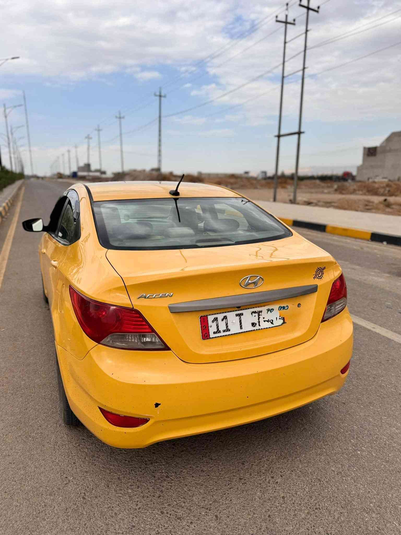 اكسنت ٢٠١٤ • تكسي • رقم بغداد