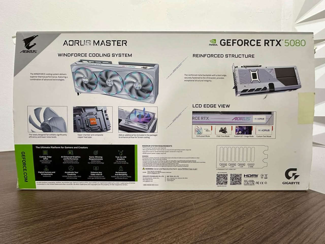 RTX 5080 • ١٦ جيجا • نظيف