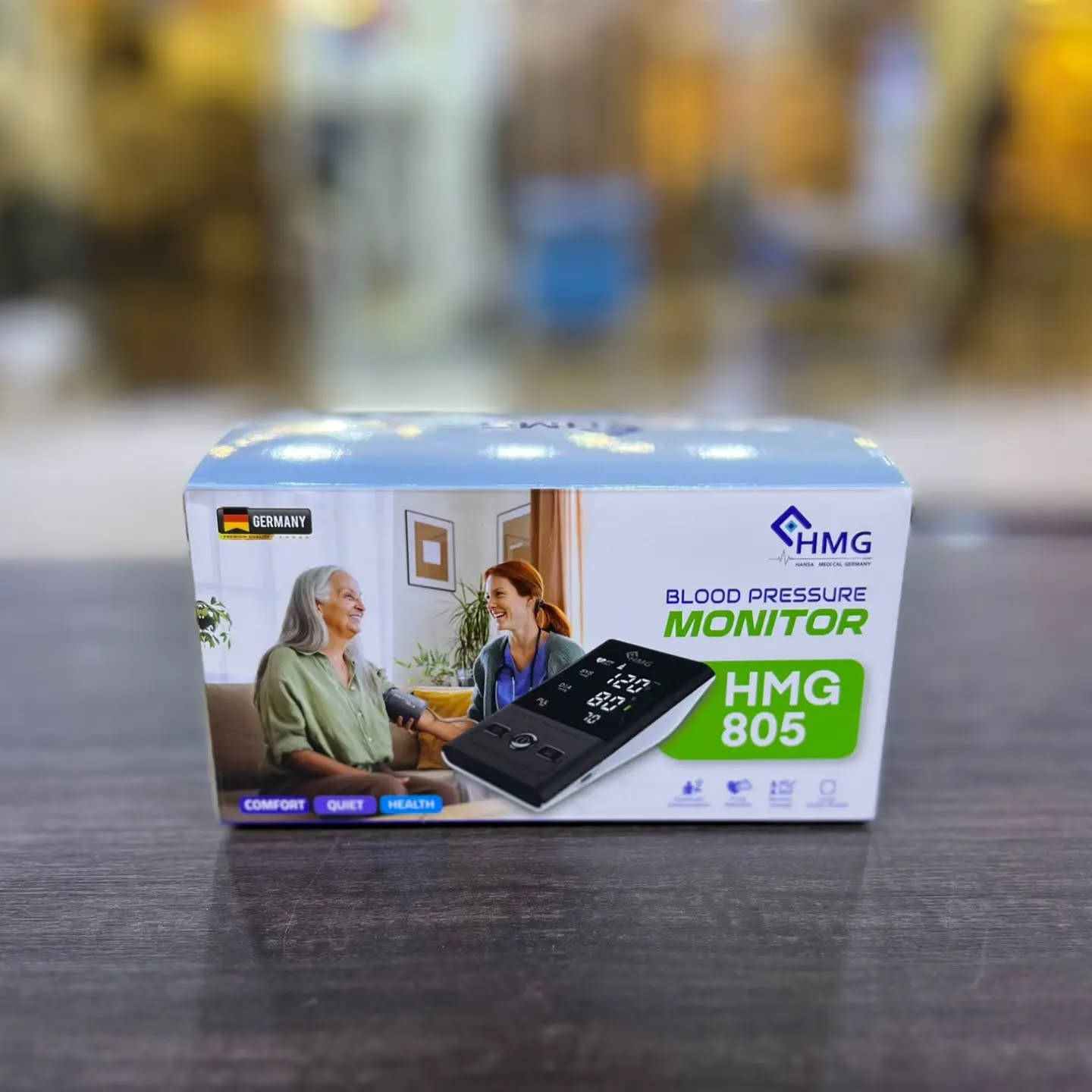 جهاز قياس الضغط HMG

يقيس الضغط بدقة عالية وايضا نبض القلب 
تصميم الجهاز صغير وسهل الحمل 
شاشه واضحة بدقة عالية 
جودة ألمانية موثوقة 

متوفر عندنا جمله ومفرد 
للاستفسار والطلب راسلنا على الصفحة او واتساب 

***********
***********
