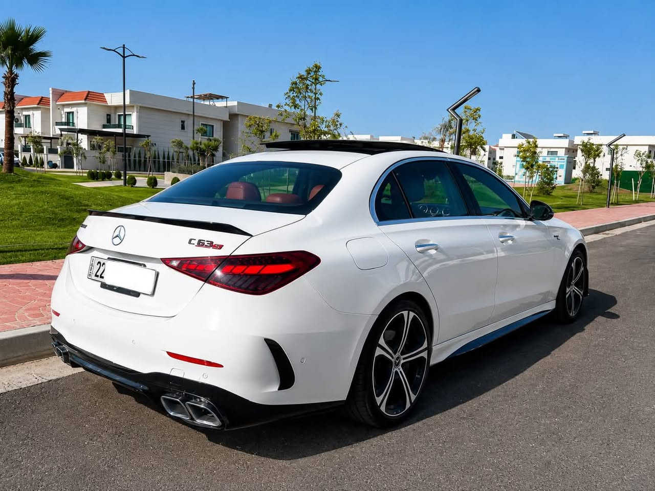 Mercedes-Benz C-Class C300
مۆدیل: 2024

• مۆتۆر: 2.0L Turbo، 4 سلێندەر + Mild Hybrid (EQ Boost)
• گیربۆکس: 9G-TRONIC، 9 خێرایی ئۆتۆماتیک
• سیستەمی پێوەگرتن: RWD
• ماوەی ڕۆیشتن: 24,000 KM
• VIN: W1KAF4HB6RR191194
• دۆخی ئۆتۆمبیل: یەک پارچە بۆیاغ، ئێرباگەکان هەموویان سەلامەتن.

مواصفات:

* AMG Line Package
* Panoramic Sunroof
* LED High Performance Headlights
* Digital Instrument Cluster
* 11.9-inch Touchscreen (MBUX)
* Apple CarPlay & Android Auto
* Wireless Phone Charging
* Burmester Premium Sound System
* Heated Front Seats
* Memory Seats
* Dual-Zone Automatic Climate Control
* Keyless-Go
* Push Start
* Ambient Lighting (64 Colors)
* Rear View Camera
* Front & Rear Parking Sensors
* Blind Spot Assist
* Active Brake Assist
* Adaptive Cruise Control
* Lane Keeping Assist
* Electric Folding Mirrors
* 18-inch AMG Alloy Wheels

⸻

Mercedes-Benz C-Class C300 2024

العربية

Mercedes-Benz C-Class C300
موديل: 2024

• المحرك: 2.0 لتر تيربو، 4 سلندر مع نظام Mild Hybrid (EQ Boost)
• ناقل الحركة: أوتوماتيك 9 سرعات (9G-TRONIC)
• نظام الدفع: دفع خلفي (RWD)
• الممشى: 24,000 كم
• رقم الشاصي (VIN): W1KAF4HB6RR191194
• حالة السيارة: صبغ قطعة واحدة فقط، وجميع الوسائد الهوائية (Airbags) سليمة.

المواصفات:

* باقة AMG Line
* سقف بانورامي
* مصابيح LED High Performance
* شاشة عدادات رقمية
* شاشة MBUX قياس 11.9 إنش
* Apple CarPlay و Android Auto
* شاحن لاسلكي للهاتف
* نظام صوت Burmester Premium
* مقاعد أمامية مدفأة
* مقاعد بذاكرة حفظ
* تكييف أوتوماتيكي ثنائي المناطق
* نظام Keyless-Go
* تشغيل بالبصمة (Push Start)
* إضاءة داخلية محيطية 64 لون
* كاميرا خلفية
* حساسات أمامية وخلفية
* نظام مراقبة النقطة العمياء
* نظام الكبح التلقائي
* مثبت سرعة ذكي (Adaptive Cruise Control)
* نظام المحافظة على المسار
* مرايا جانبية كهربائية قابلة للطي
* جنوط AMG قياس 18

سعر/ 33,500$ 

للتفاصیل والمعلومات/
***********

NEXO AUTO
Buy • Sell • Advertise
Premium Car Marketplace

#mercedesbenz #CClass #LuxuryCars #Erbil #foryoupageシ #sulaimanyah #iraq #baghdad #basrah #najaf #karbala #foryoupage
