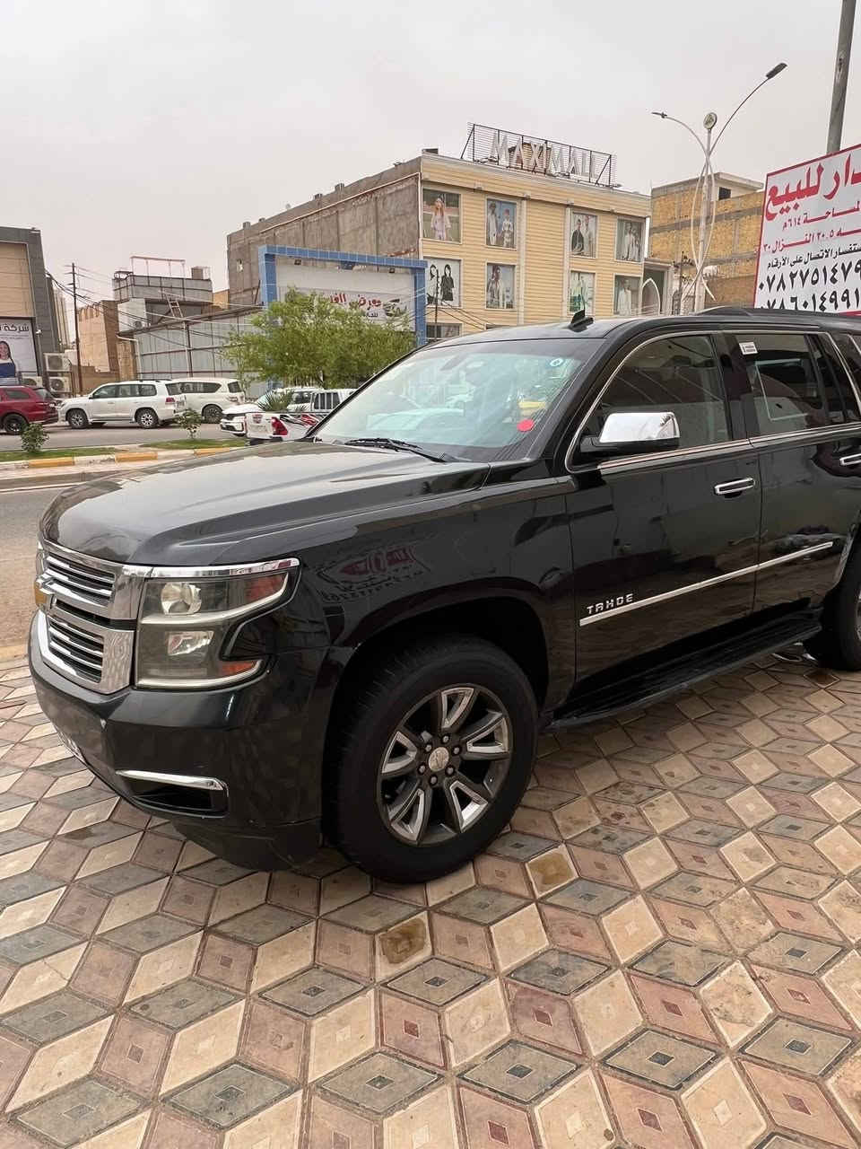 سلام عليكم تاهو موديل ٢٠٠١٥سياره رقم بغداد بسمي ستخدام شخصي ***********مرواس عادي ترهم

