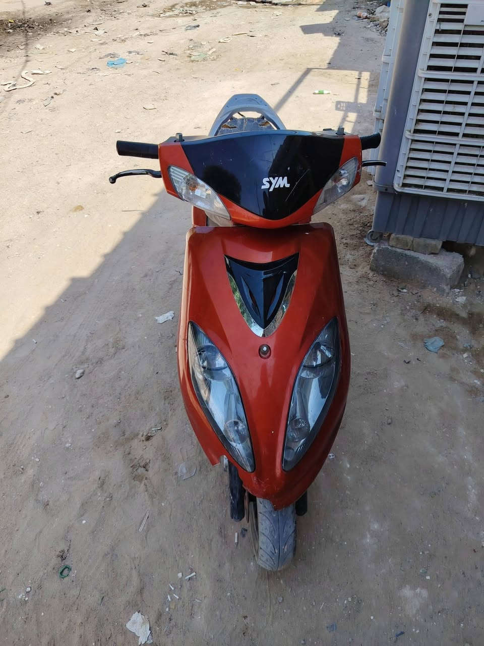 سلام عليكم دراجه للبيع سكنس ام عيون شغاله سلف شاير لايت كله شغال سعر 250او بيهة مجال  كربلاء حي نضال ***********
