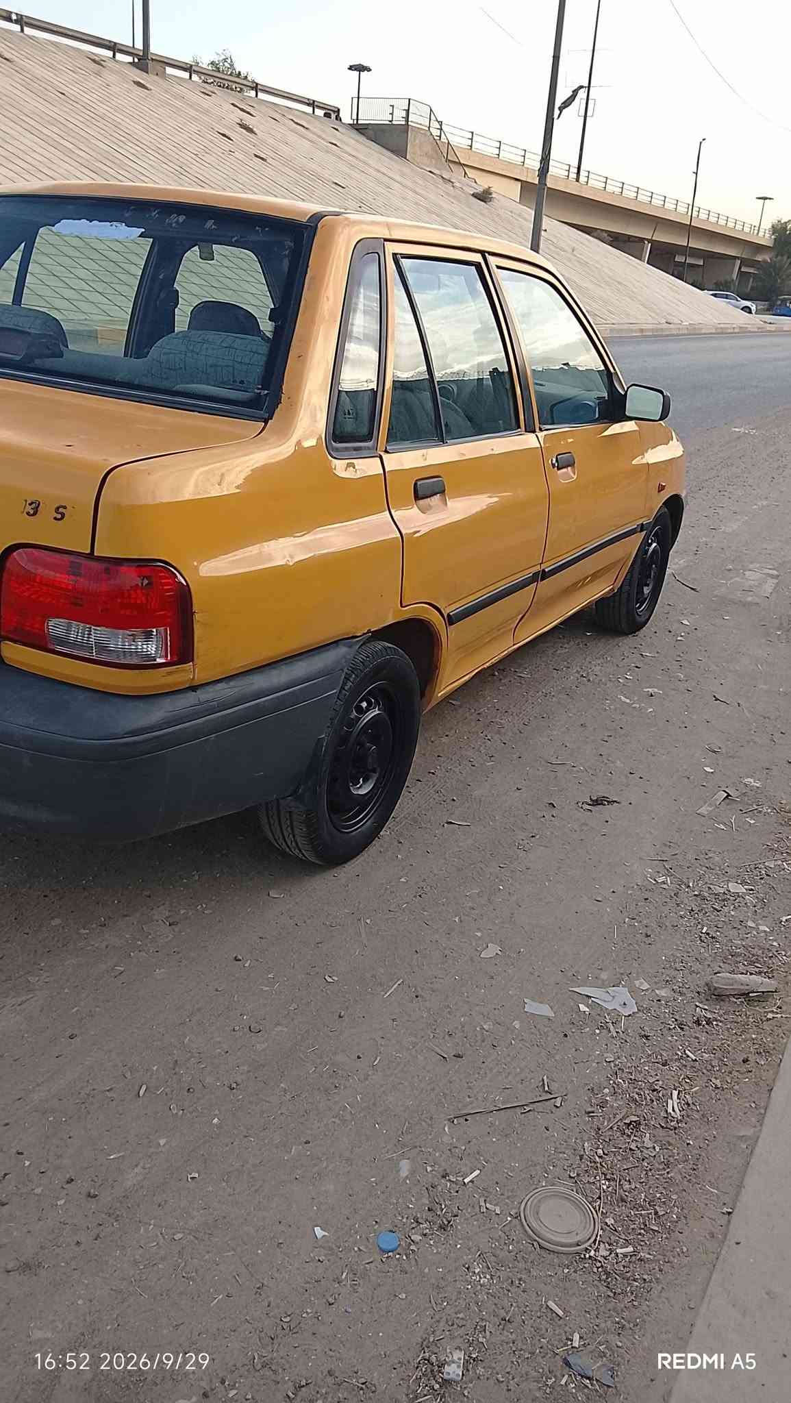 سايبا 2012بغداد سنوية ل28 صاحبها قافل تلفونة  مستمسكاتة عندي مكينه وكير مكفولات حدادية وتخم تاير جدد كهربائيات كلها شغالة سيارة بلادية وجاهزة ب14 مكاني بغداد البلديات***********

نص مكتوب في الصور:
- 16:52 2026/9/29 REDMI A5
- 16:51 2026/9/29 REDMI A5
- 16:58 2026/9/29 REDMI A5
- 16:57 2026/9/29 REDMI A5
- 16:56 2026/9/29 REDMI A5
- 16:56 2026/9/29
- REDMI A5
- 13 S
- 16:52 2026/9/29
- 16:51 2026/9/29