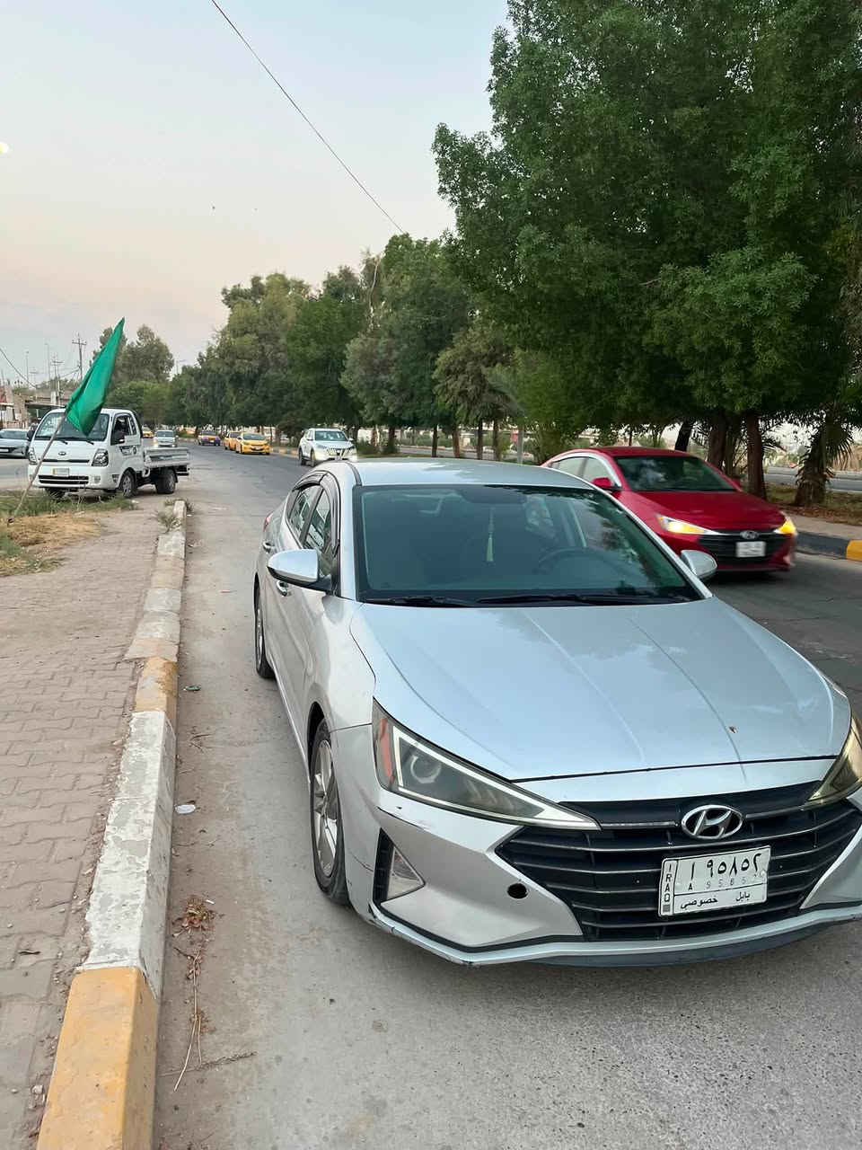 النترا أمريكي ١٩ گير AT
السيارة ليبل واحد 
حادث بسيط صبغ جاملغ مع ربع البنيد 
السعر ١١٤ مع المجال 
كربلاء طويريج    ***********
