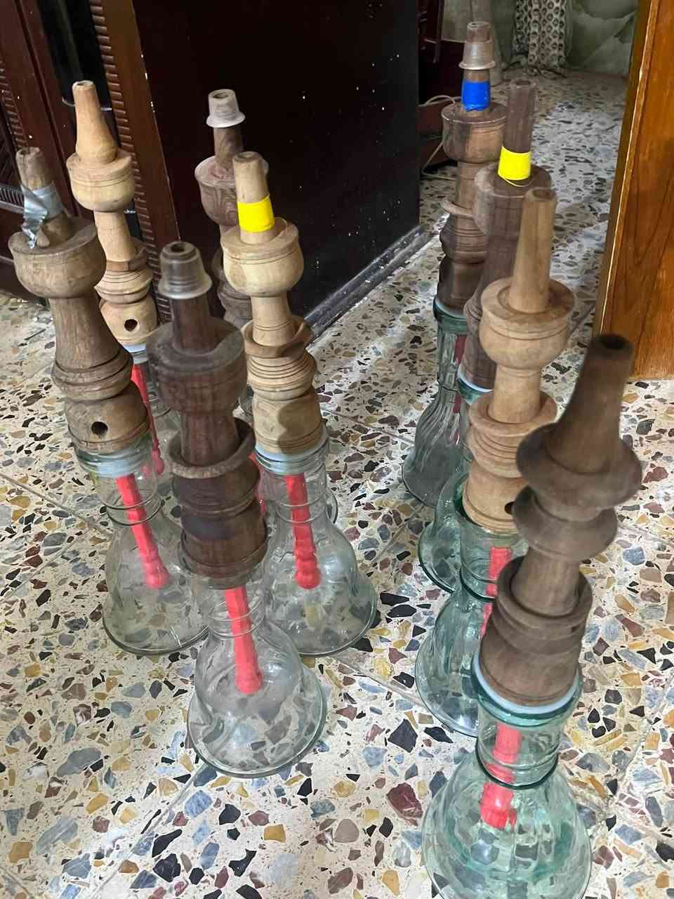 سلام عليكم 36نراكيل البيع مستخدمة كاملة ***********
