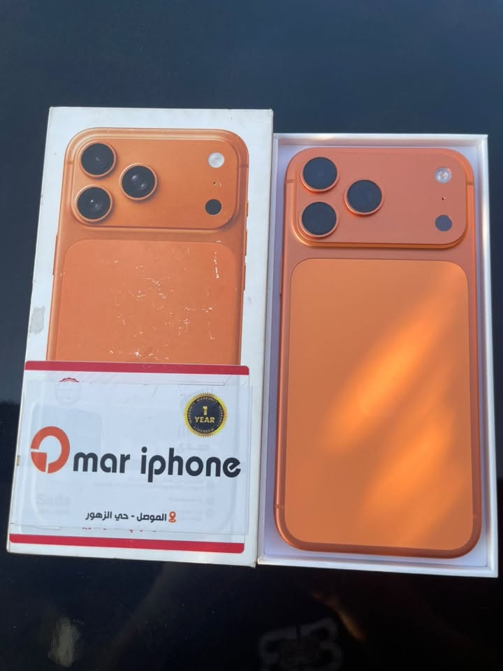 iphone17 pro max
عدد دورات الشحن 76 بطارية 100
256 
دبل سيم ch
السعر مليون و 750 قفل 
***********
