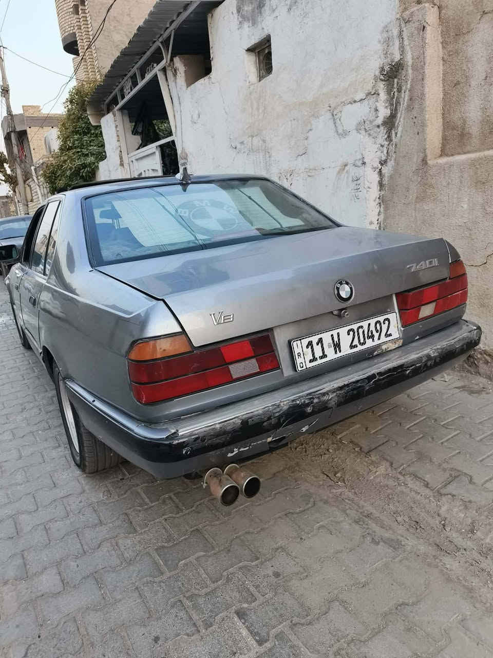 السلام عليكم
للبيع او مراوس السعر 50 بيه مجال بسيط  
بي ام 740 اصل بليته وسنويه 1992 بسمي رقم بغداد مكينه كير تمساح مكفولات كهربائيات كله شغاله تبريد شغال ثلج تخم تاير حداديه امامي خلفي قبل سبوع مسويهن بشرط يرادله ترتيبات بسيط مكاني كربلاء طوريج ***********
