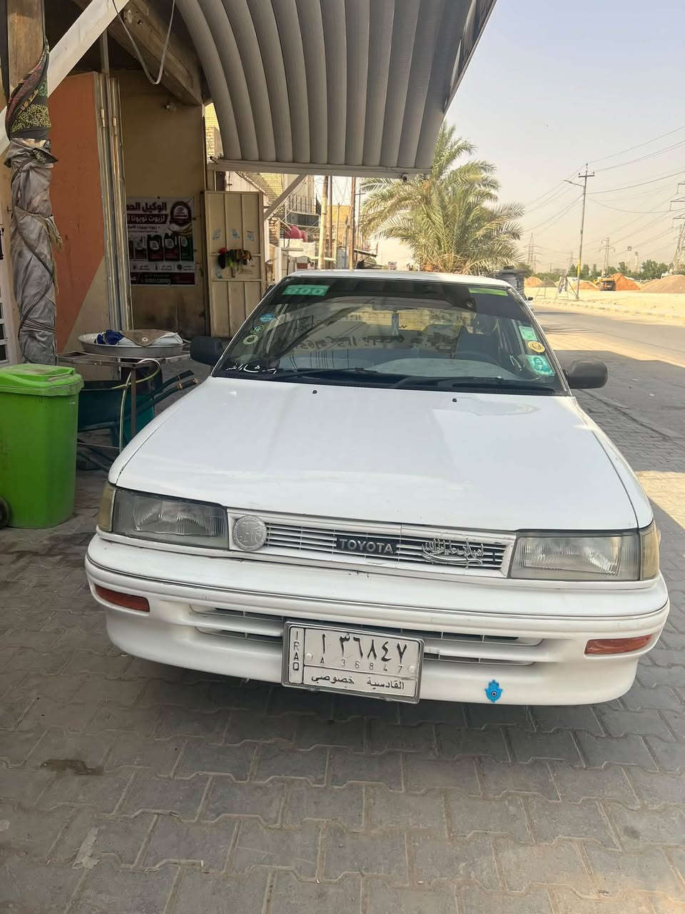 كورله 1991
كير مكينه حداديه جدد
السياره نضيفه بيهة بس ضربه خفيفه بلبنيد موضحه بصوره
دواخل جدد
رقم قادسيه 
سنويه ماصاقطه 
مداور ثاني يوم 
السعر ٤٧ وبيهة مجال 
مكاني نجف حي الانصار 
للاستفسار اتصل ***********
