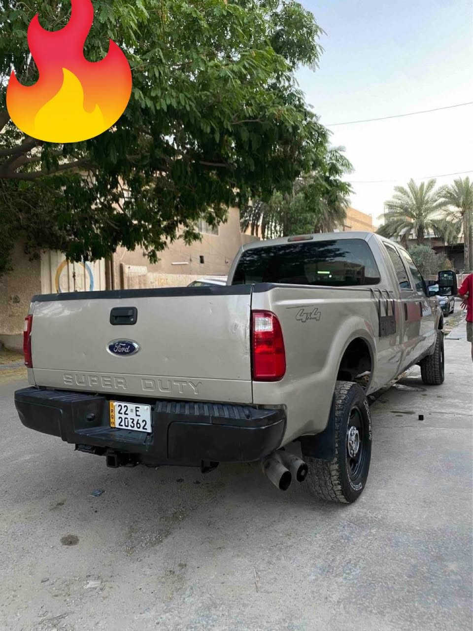 فورد f350موديل 2009محرك كاز 6.4 بيها حصه كاز سنويه نافذة 2027رقم اربيل سياره جاهزه من كلشي محرك جديد طخم انجكتر وطاحونه جديد أربعة اطارات جديده كهربائيات كلها شغاله السياره كلين ما بيها ضربة مجرد طخات بسيطه بل بدي السياره للبيع فقط السعر 100وبيها مجال ***********
