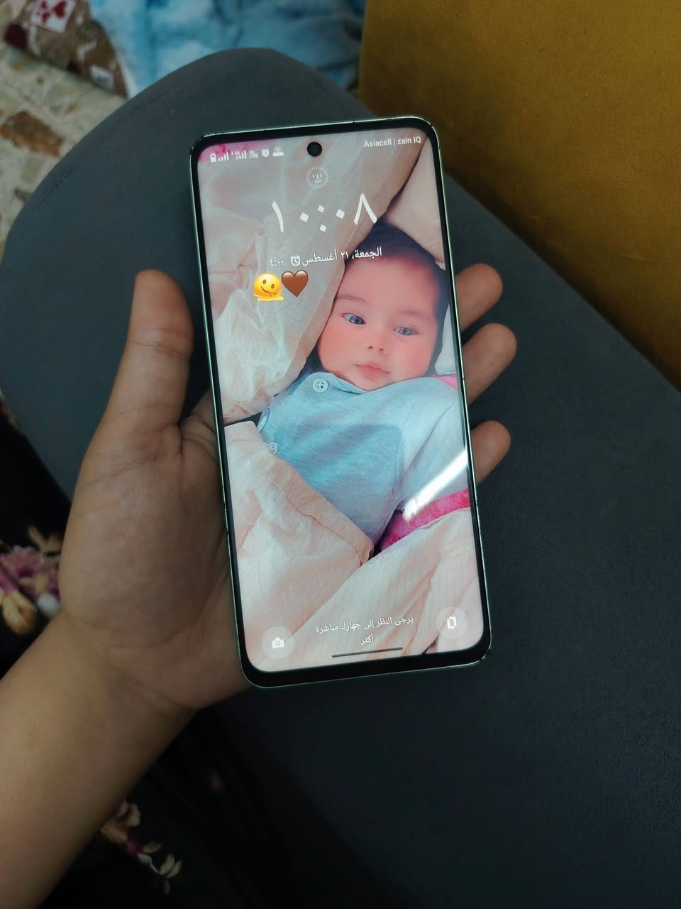 ريلمي 67ذاكرة250
مستعجل على بيعته محتاج سعر 90الف***********
