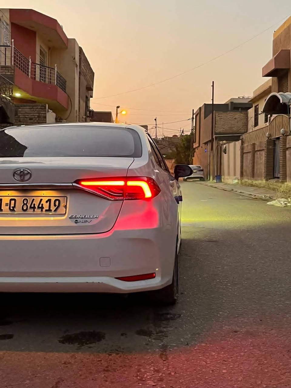 كورلا هايبرد 2024 وارد صيني شكل الخليجي مكفوله ماعدا
شخطين موضحات ب الفيد والصور 
ماشيه ٢٥ كشنات جلد فتحه مواصفاته المعروفه
السعر ١٤٩ وبيه مجال بسيط رقمه بغداد باسمي
مكاني نجف
***********

