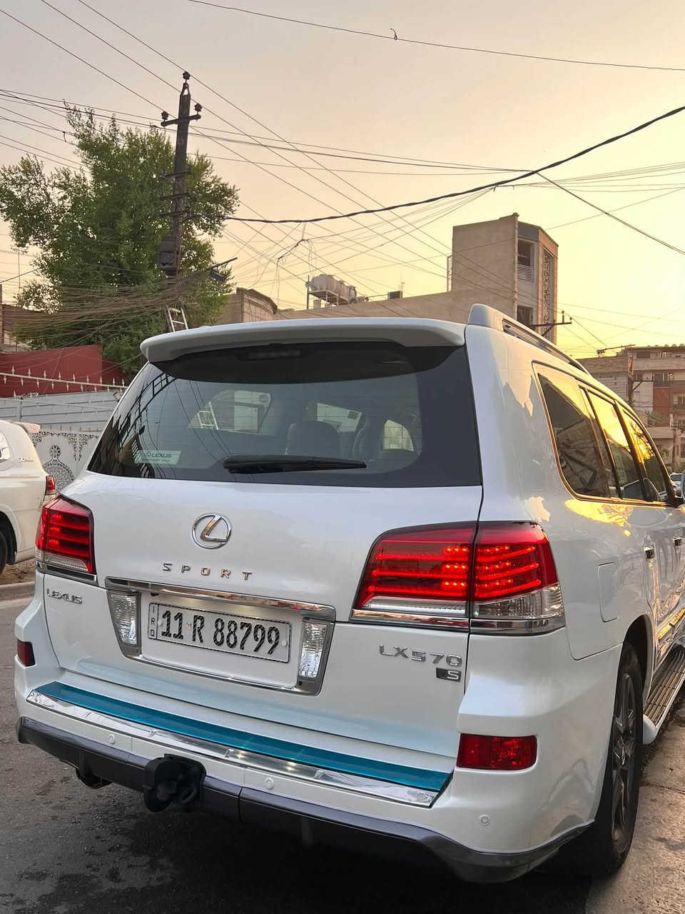 سلام عليكم لكزز 2014 خليجي LX5700 ماشيه 79 على وضع الشركه كامله بدون نقص تخم تاير باتري جديد كير مكينه تبريد ثلج مكينه 8 سلندر رقم بغداد بسمي فول السياره S اعلى مواصفات بالكزز فتحه بصمه داخل جلد قرميدي كشنات كهرباء تدفئه تبريد خزن ميموري السياره نضام جكات تبريد بيانو رادار امامي وجانبي كامرات محيطيه شاشه بلاديه شاشات بالكشنات بلاد بصمات عدد 2 جنطه كهرباء ثلاجه انضمه قياده تحكمات فول ارضيات الشركه بيه السياره مكفوله من الضربه عدا شبر صبغ بالباب الخلفي عكس السايق بدون فتح السعر 365$ وبيه مجال بسيط مكان السياره المنصور 

‭***********‬

