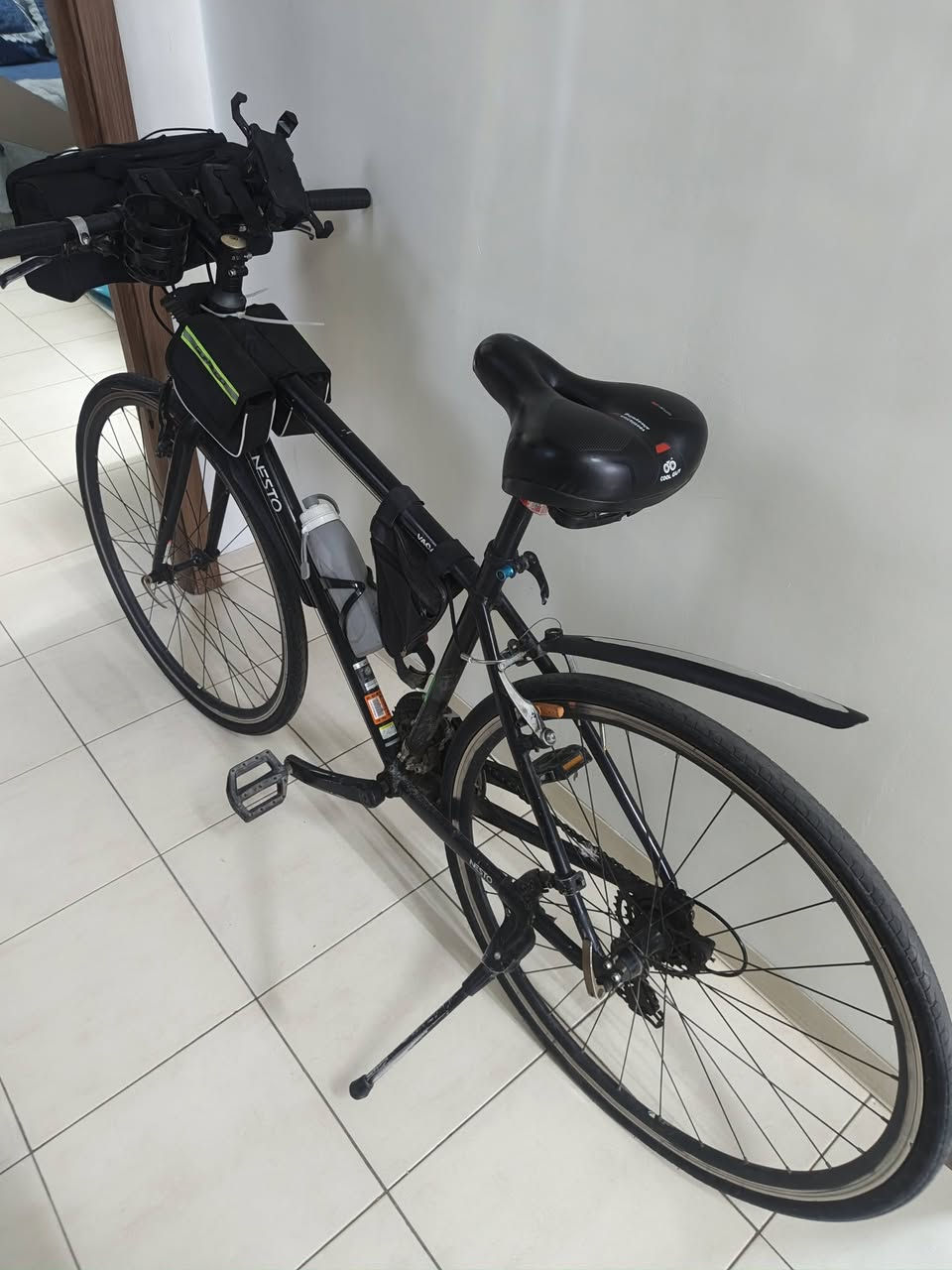سلام عليكم شباب
للبيع 700c🚲
🔴 جاهز اي عطل ما بي 
      شيمانو أصلي
🔴 الامنيوم الباسكل
     7 نمر خلفي 
     3 أمامي 
🔴 الباسكل نضيف جدأ
      ما امبدل بي شي 
🔴 سعر الباسكل 150 قفل ما بي إي مجال 💵
     لانه باسكل غالي عليه 
     العنوان بغداد بسمايه 
🔴 عذرن على جماعت المراوس 
     رقمي ***********

