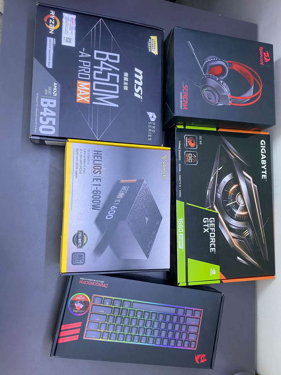 تجميعة كاملة • GTX 1660 Super • Ryzen 5 5500