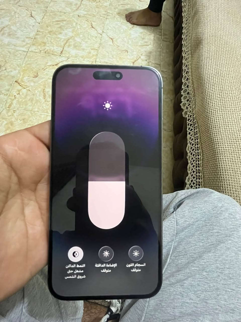 آيفون ١٤ برو ماكس • ٢٥٦ • بطارية ٨٤٪