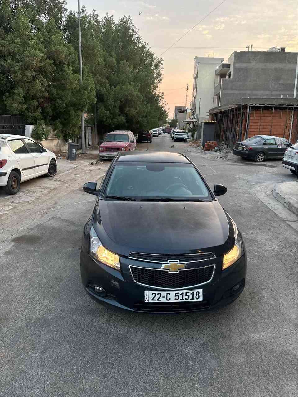 سيارة كروز موديل ٢٠١٦ تفاصيلهة:
مكينة جديدة ماشيه ٢٠ الف كيلو
صدر جديد
لايتات جدد
فيتبم جديد
تايرات العام بدلتهم
سلف جديد
تدفئة وتبريد
جامة امامية جديدة

عيبهة طخة بسيطة بالجاملغ عكس السايق مثل ما موضح بالصورة
السيارة جاهزة للهزة وعندي وكالة عامه
السعر 78$
*********** بغداد, العراق
