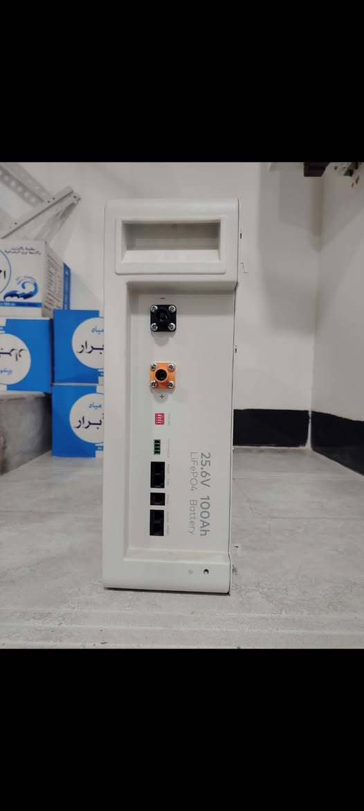 ليثيوم فوسفات • ١٠٠ أمبير • مستخدمة ٤ أشهر