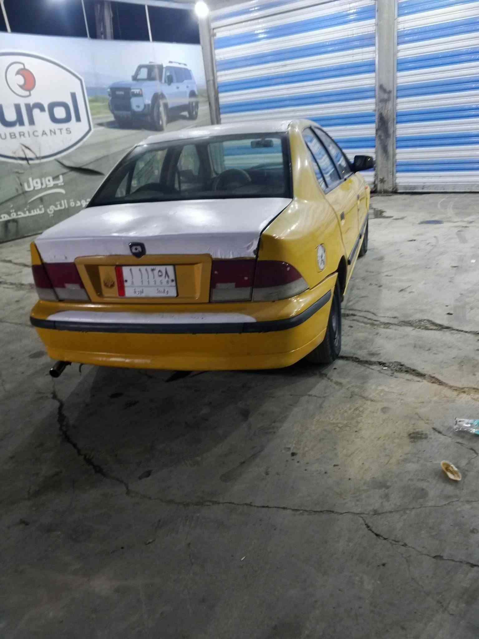 سمند 2011 كير مكينة مكفول هيئة وغرامة مصفرة السعر 17 العنوان بغداد رقم الهاتف ***********
