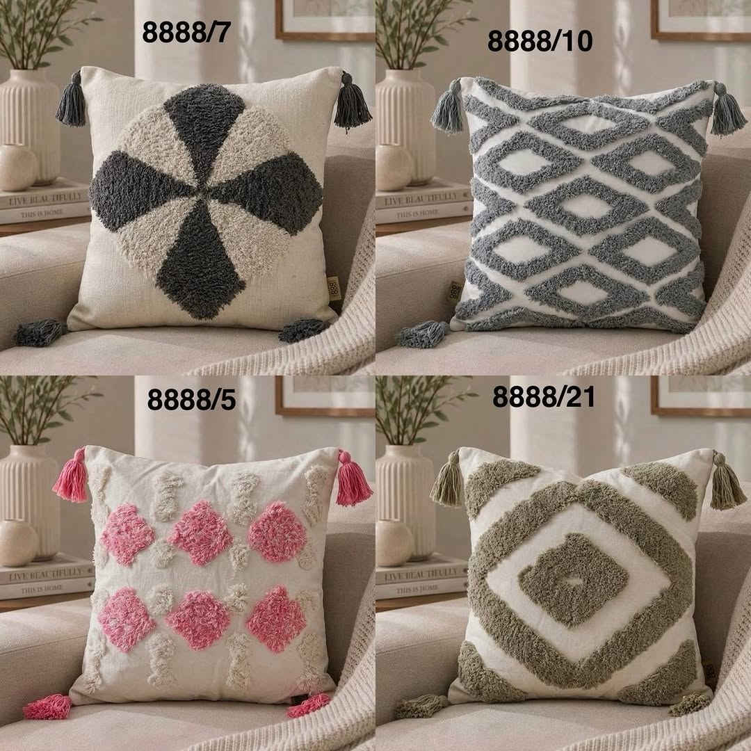 #وجه_كوشة_بوهيمي_حفر_بارز 
عرض مميز 🔥🤩

#سعر الزوج : 4 الاف فقط 🥇🤍

 #القياس 
 2- 45*45 
ايضاً متوفر حشوة كوشة وزن 300 غرام 
سعر الزوج : 3 الاف 
♦️#الكمية_محدودة_جداً
…………………………………………………
‏ ‎ملاحظة/ ضمان لحقوق زبائننا  التاكد من الالوان و نوع الخامه عند الاستلام  و اذا كانت مخالفة للمواصفات المعروضة من حق زبائننا الكرام رفض المنتج و عدم  استلام الطلب 🤍🌹

#العنوان / بغداد-شارع فلسطين - مجاور الجامعة المستنصرية - مقابل حلويات سويت هاوس 

🚕🚕 توجد خدمة توصيل بغداد
و جميع المحافظات 5 الاف🚕🚕

للحجز والاستفسار مراسلة صفحاتنا على الفيسبوك والانستا وايضاً على تطبيق الواتساب  او الاتصال على الارقام التالية

⬇️⬇️ 

***********
***********📲واتساب⁩⁩

نص مكتوب في الصور:
- 8888/18 8888/12 8888/20 8888/6
- 8888/7 8888/10 8888/5 8888/21
- 8888/11 8888/15 8888/3 8888/9
- 8888/16 8888/13 8888/8 8888/22
- 8888/1 8888/17 8888/14 8888/19
- 8888/2
- 8888/4