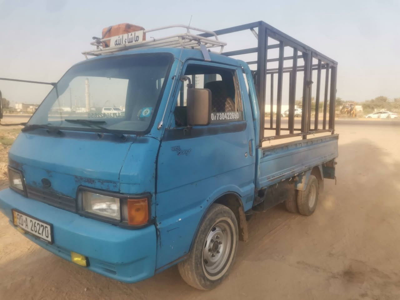 السلام عليكم كيا بنكو حمل موديل 94 سبعة جنگال السيارة بلادية وجاهزة شواصي كفالة صدر جديد السيارة ما ناقصها شي گبل للشغل رقم انگليزي ميكانيك نظيف فقط المكينة خيط بخار بدون تنقيص.
مكان السيارة ديالى بعقوبة مجسر الرازي
معروضة ب 38$
***********

نص مكتوب في الصور:
- ***********