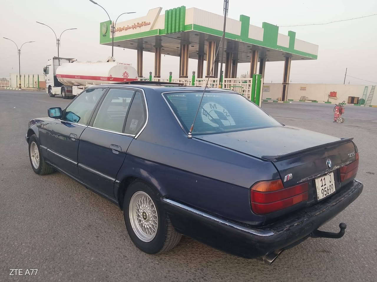 سلام عليكم
للبيع فقط بي ام موديل ١٩٩١
حجم ٧٣٥ 
رقم بغداد انكليزي
َمكينته بيه بخار قليل من القبق فقط
السعر ٢٩
مكان السياره بابل الاسكندريه
الاتصال على الرقم ***********

نص مكتوب في الصور:
- ZTE A77