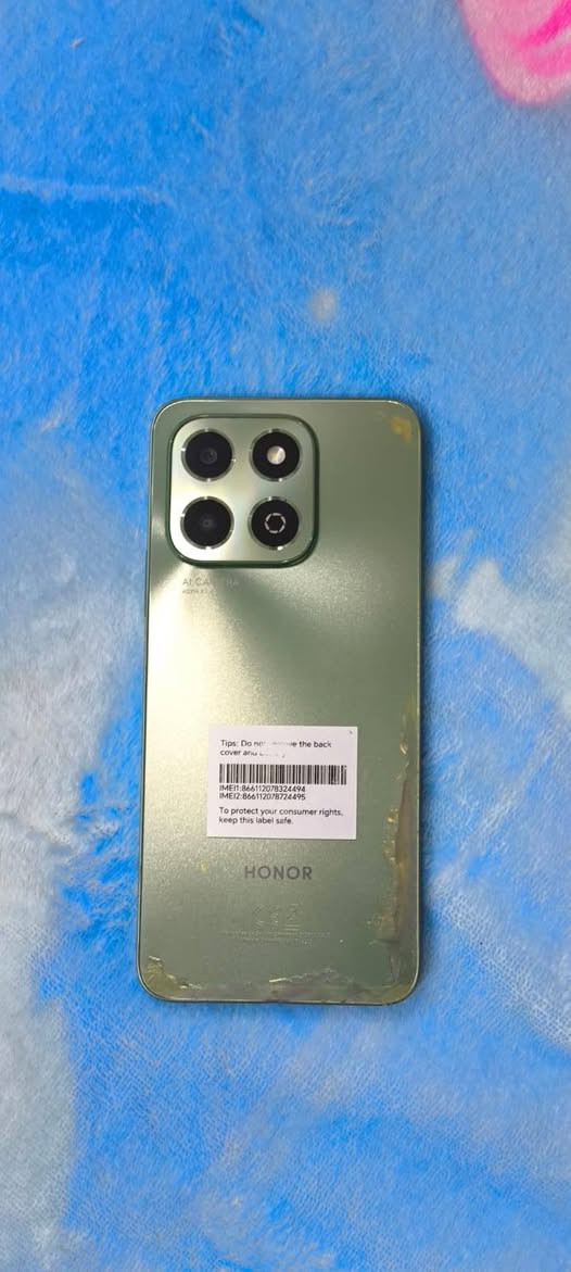 السلام عليكم جهاز HONOR X6b للبيع جهاز استخدام قليل كامل ملحقات الجهاز علا وضع الشركه بلادي لامبدل شي ولا مفتوح علا ضمانتي ذاكرة 256 والعشوائية 8 كيكابايت الجهاز جديد والسعر 110
للاستفسار اتصل او واتساب
***********
