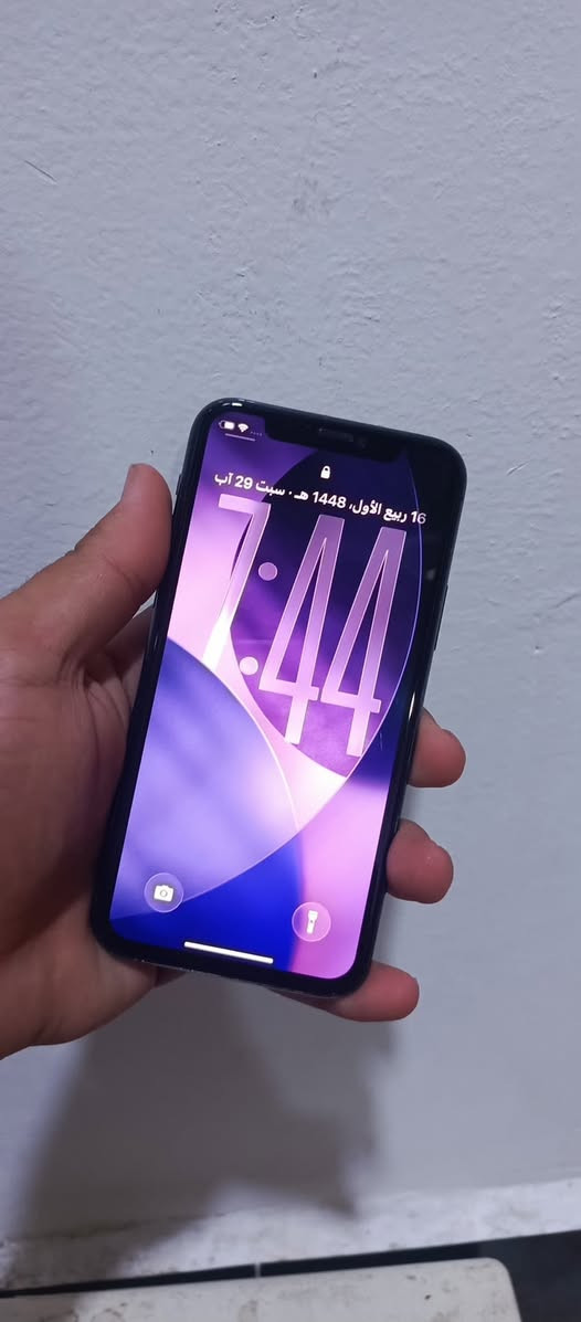 السلام عليكم ايفون 11 برو ذاكره 256GB جهاز نضيف جداً مبدل بطاريه وشاشه اصليات مو تجاريه الشاشه ما تشمر ولبطاريه ما تصرف ضمان السيم كارت واكف تصليح بسيط ب25 الاف سعره 225 بي مجال بسيط حك جيه عنواني كرمة علي للأستفسار ***********

