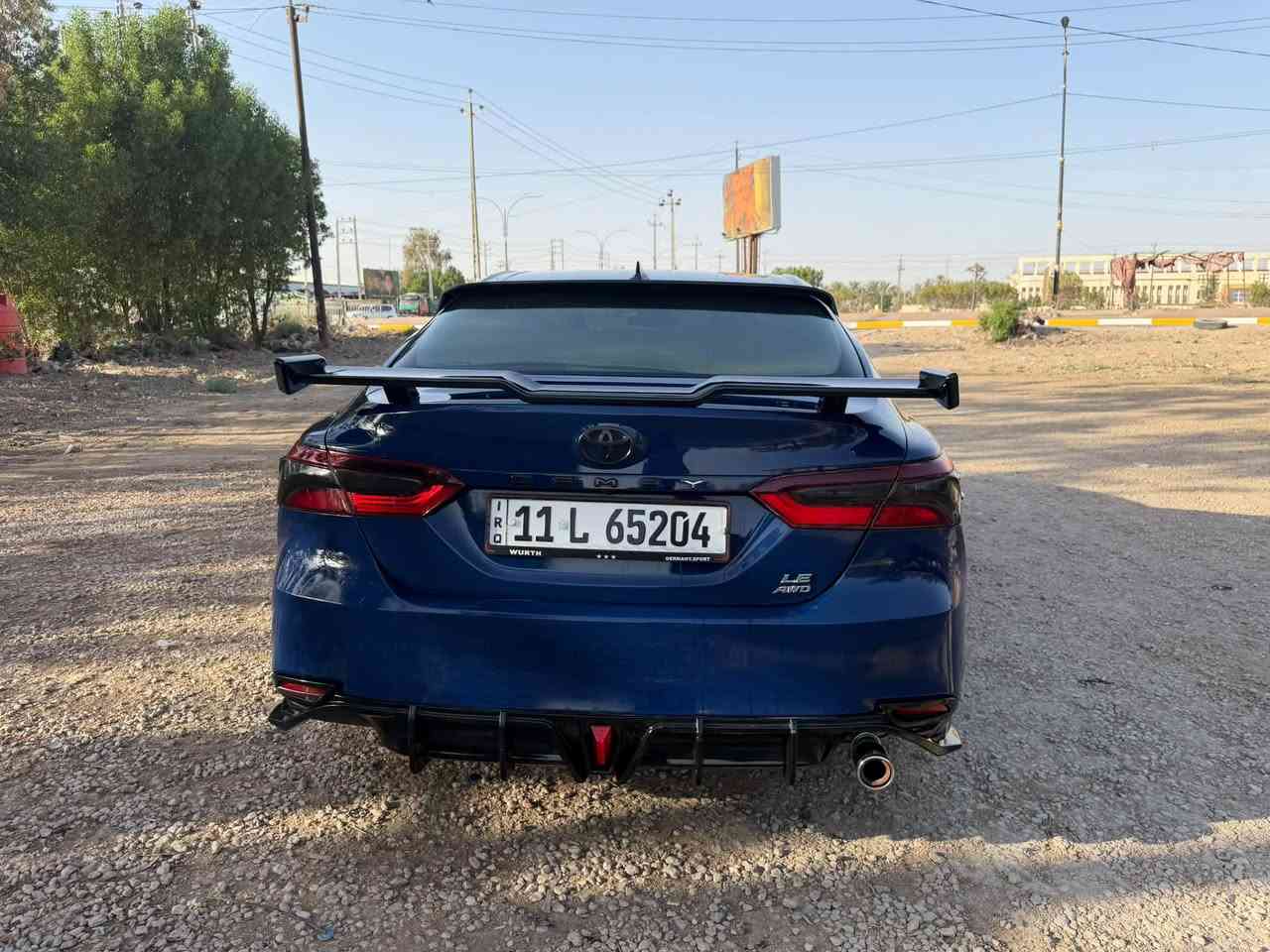 السلام عليكم 
كامري 2023 امريكي بدون تبديل بنيد مصبوغ والجاملغ راجع بارد ارباك راجع سستم مواصفات LE 
ماشية 50الف km السيارة جديدة كلش وعليها اضافات حلوة رقم بغداد بأسمي مداور ثاني يوم السعر 180 مكان السيارة السماوة قضاء الرميثة للاستفسار ***********
