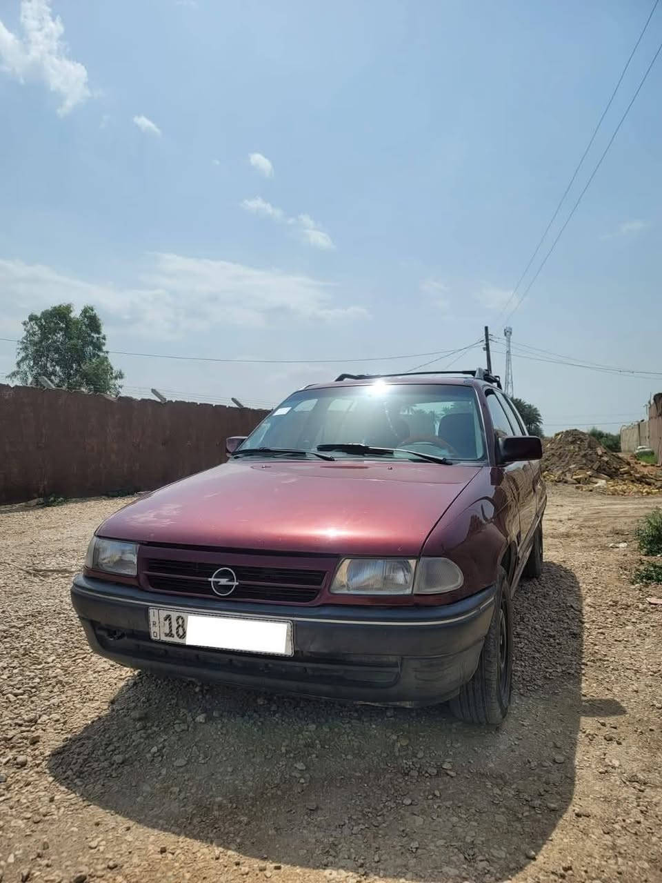 اوبل استرا للبيع موديل 93 رقم 18 بابل تحويل ثاني يوم 

محرك 1600 سياره مناقصه برغي ترايك وين ميعجبك

سياره بيها 3 قطع صبغ فقط والباقي مكفول 

حداديه تخم تاير باتري كله جديد غرفتها كلش حلوه بلاديه

مكان سياره بابل سعرها 42 وبيها مجال ***********
