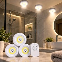 ٣ قطع LED • ريموت • بطارية
