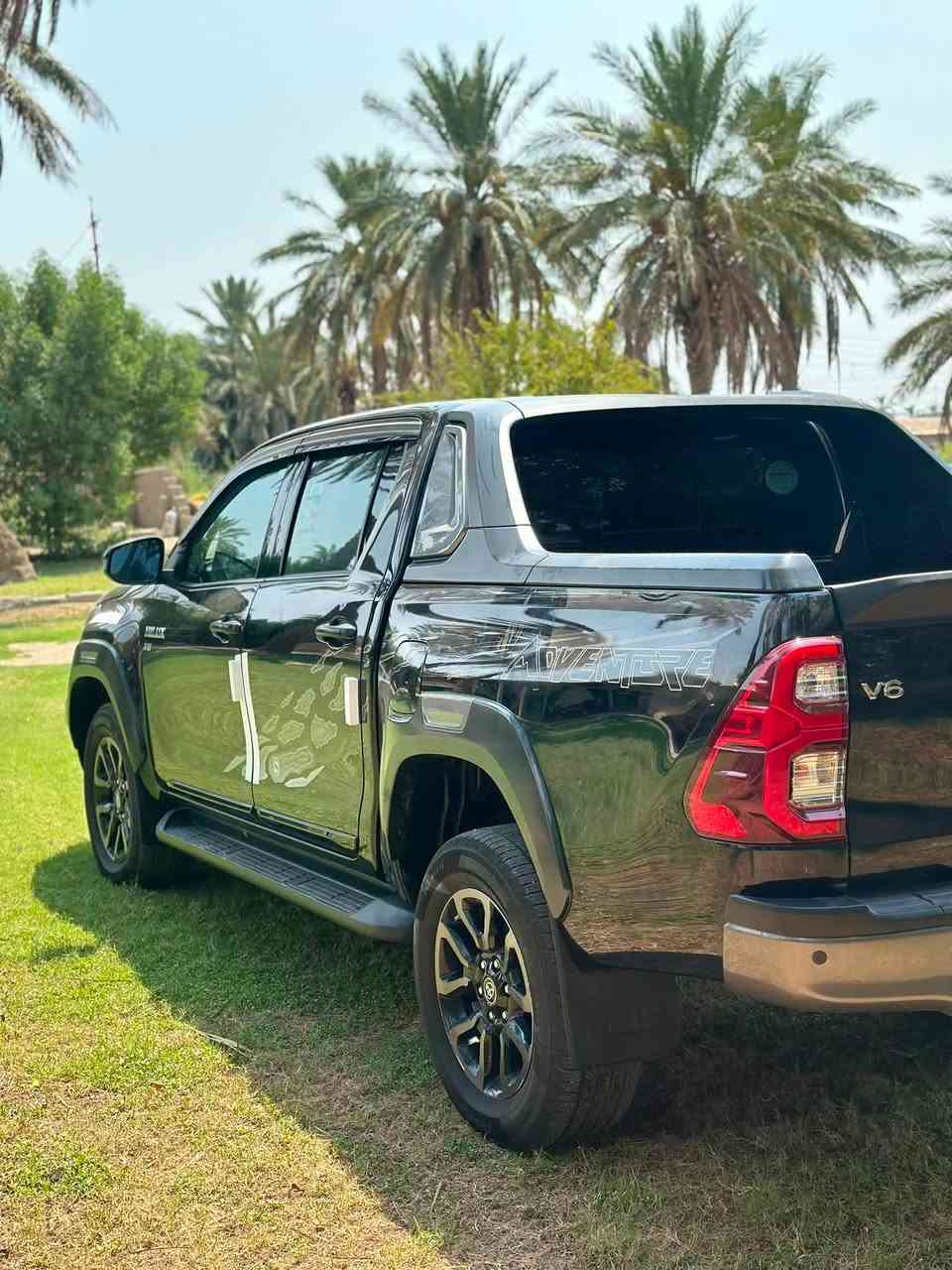 السلام عليكم
تويوتا هايلوكس افنجر 2023 رقم اربيل  لون اسود

ماشيه68

محرك 4000 V6 

السيارة فول مواصفات للاخير  كامره خلفيه 

💥بصمة تشغيل 

💥دخول ذكي 

💥بصمة ابواب 

💥نظام ECO (تقليل صرف البانزين)

💥نظام POWER (تشغيل المحرك بكامل العزم)

💥نظام ECO الذكي(اوتماتيكي)

💥شاشة قيادة 

💥شاشة ذكية 

💥تحكم ستيرن جهتين 

💥لايت زنون 

💥لد نهاري/ليلي

💥كشاف ضباب امامي 

💥كشاف ضباب خلفي 

💥نظام دفع رباعي 4×4 

💥اشاير بالمراية 

💥تبريد قطعتين 

💥ججام اوتوماتيك 

💥اضاءة ذكية اوتوماتيك

💥كير اوتوماتيك

🔥طفاية حريق 

🔥السياره مكفوله كفاله عامه

🔥مكان بغداد اليوسفية ناحية

‭***********‬
