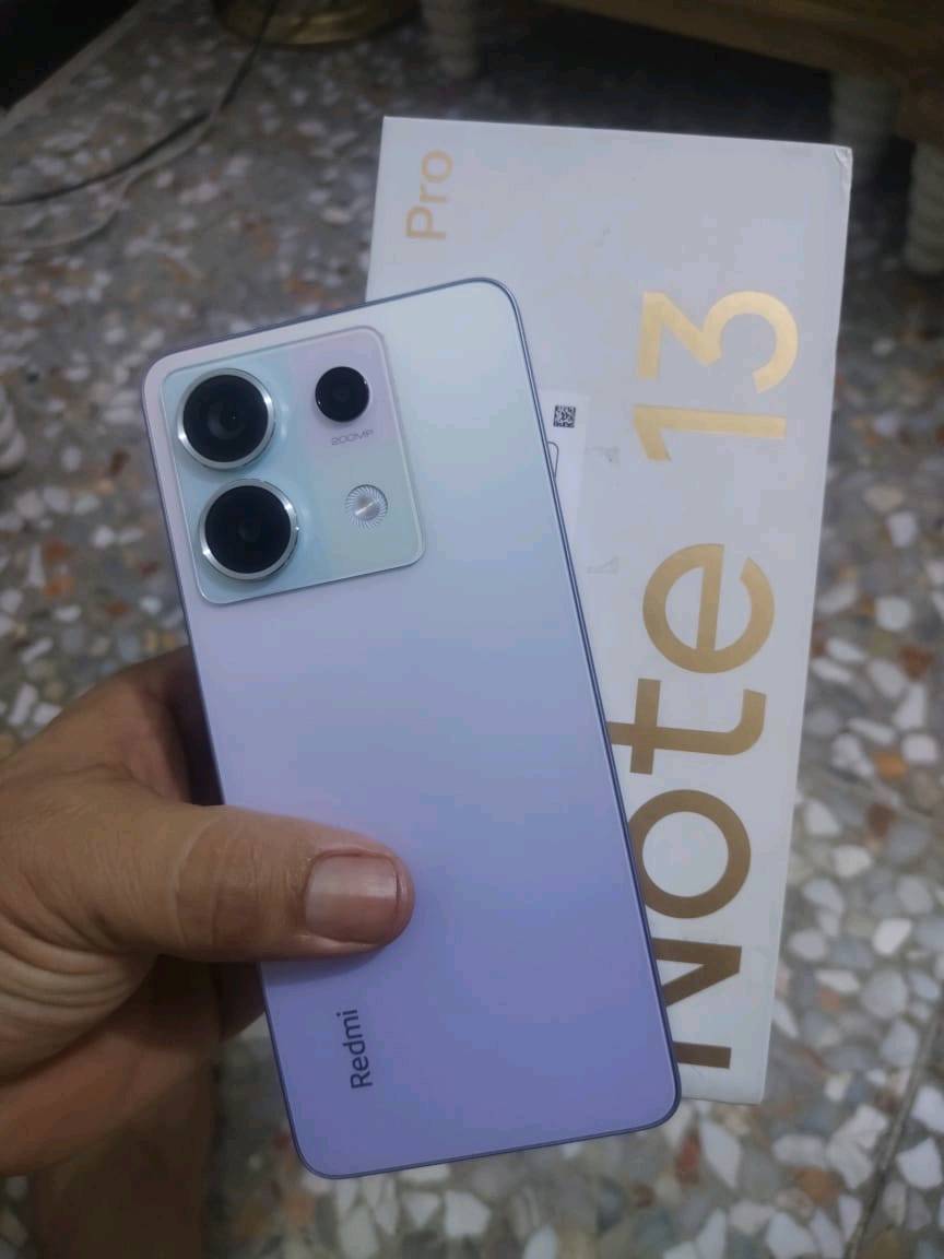 ريدمي نوت 13 برو 5g كامل غراض حلة مركز مدينة ب 275 ألف